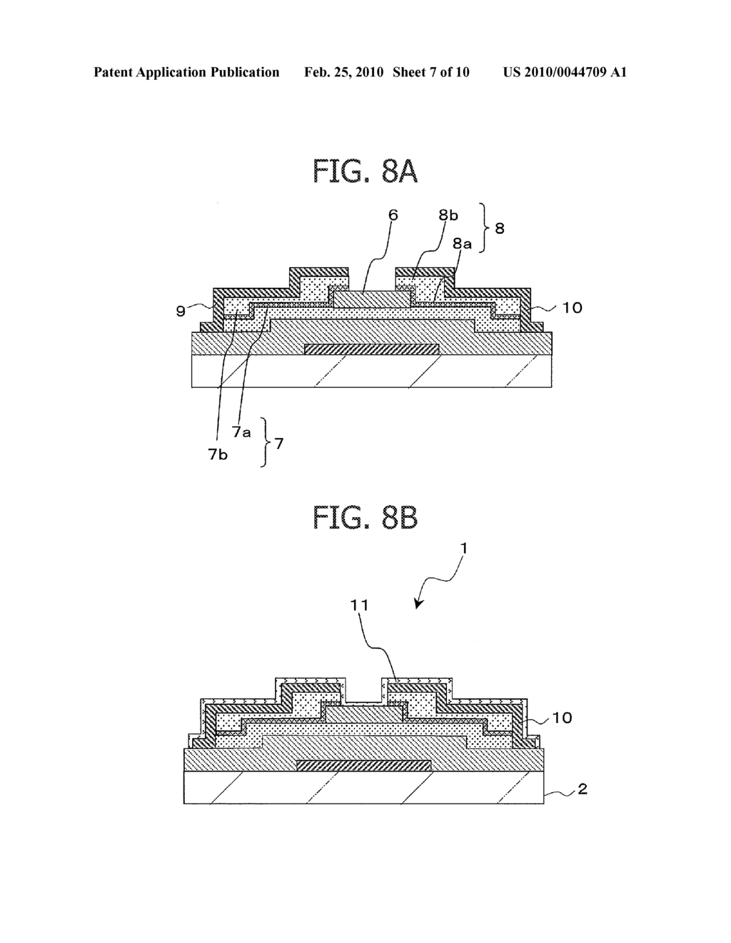 THIN FILM TRANSISTOR, MANUFACTURING METHOD THEREOF AND DISPLAY DEVICE - diagram, schematic, and image 08