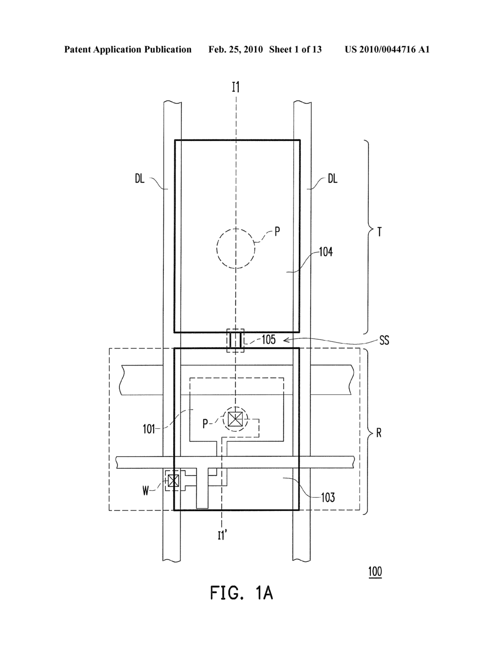 PIXEL STRUCTURE AND LIQUID CRYSTAL DISPLAY PANEL - diagram, schematic, and image 02