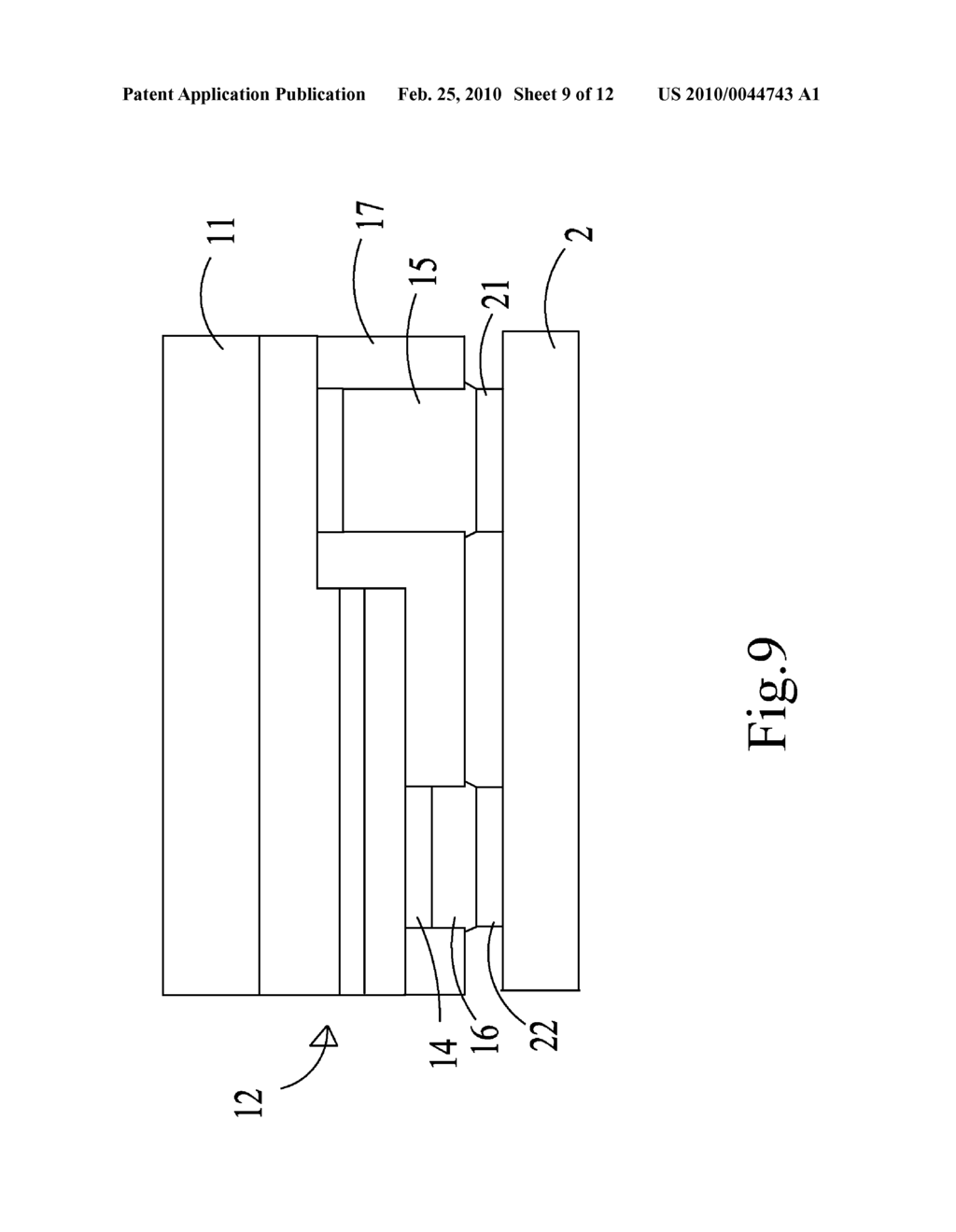 Flip chip light emitting diode with epitaxial strengthening layer and manufacturing method thereof - diagram, schematic, and image 10