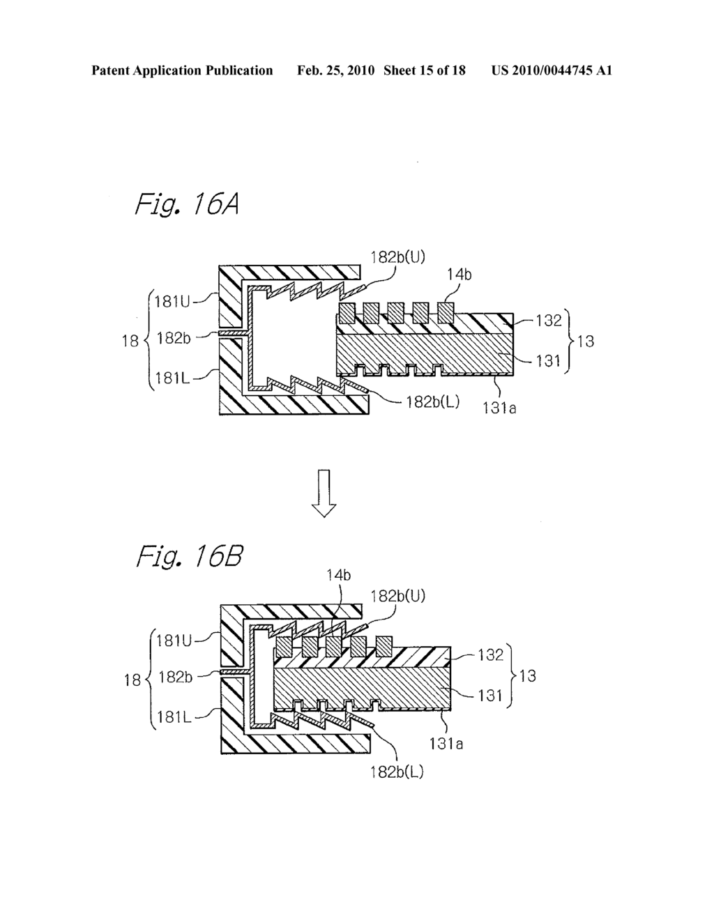 OPTICAL SEMICONDUCTOR DEVICE MODULE WITH POWER SUPPLY THROUGH UNEVEN CONTACTS - diagram, schematic, and image 16