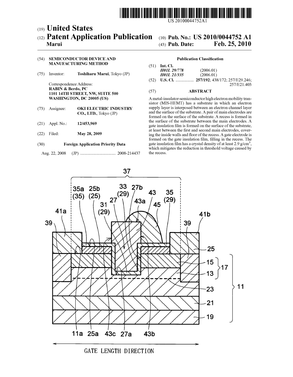 Semiconductor device and manufacturing method - diagram, schematic, and image 01