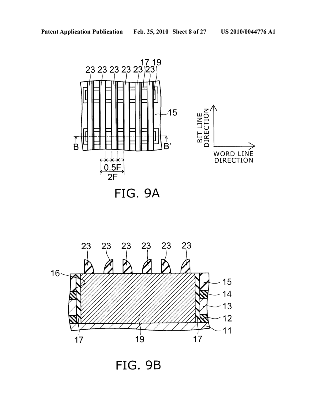 NONVOLATILE SEMICONDUCTOR MEMORY DEVICE AND METHOD FOR MANUFACTURING SAME - diagram, schematic, and image 09