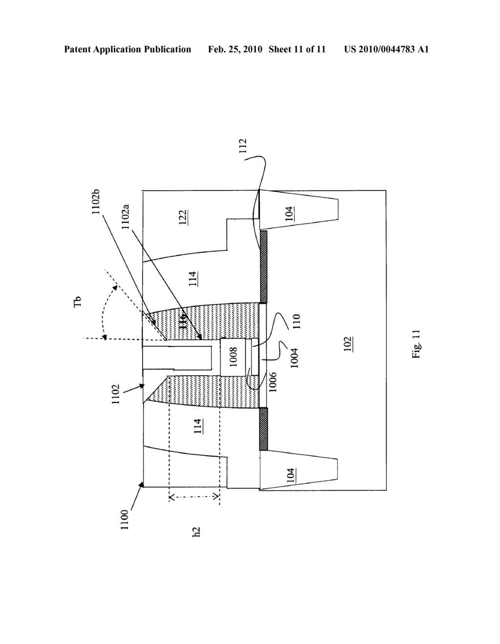 INTEGRATED CIRCUIT METAL GATE STRUCTURE AND METHOD OF FABRICATION - diagram, schematic, and image 12