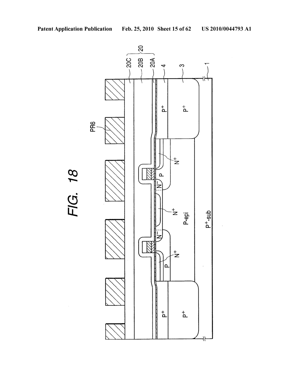 SEMICONDUCTOR DEVICE HAVING A PLURALITY OF MISFETS FORMED ON A MAIN SURFACE OF A SEMICONDUCTOR SUBSTRATE - diagram, schematic, and image 16