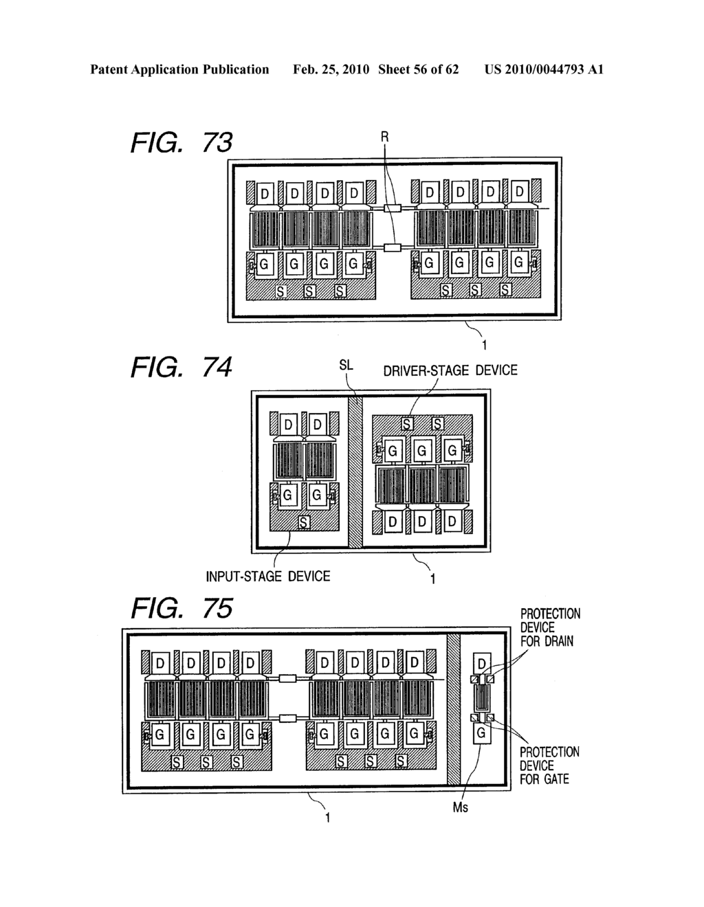 SEMICONDUCTOR DEVICE HAVING A PLURALITY OF MISFETS FORMED ON A MAIN SURFACE OF A SEMICONDUCTOR SUBSTRATE - diagram, schematic, and image 57