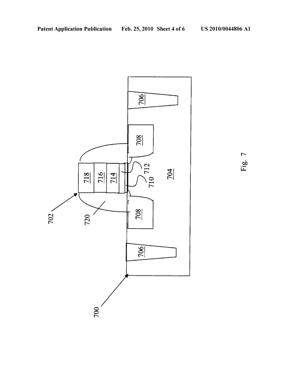 INTEGRATED CIRCUIT METAL GATE STRUCTURE AND METHOD OF FABRICATION - diagram, schematic, and image 05