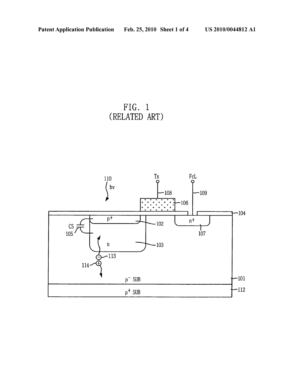 STRATIFIED PHOTODIODE FOR HIGH RESOLUTION CMOS IMAGE SENSOR IMPLEMENTED WITH STI TECHNOLOGY - diagram, schematic, and image 02