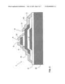 MULTI-LAYER FILM CAPACITOR WITH TAPERED FILM SIDEWALLS diagram and image