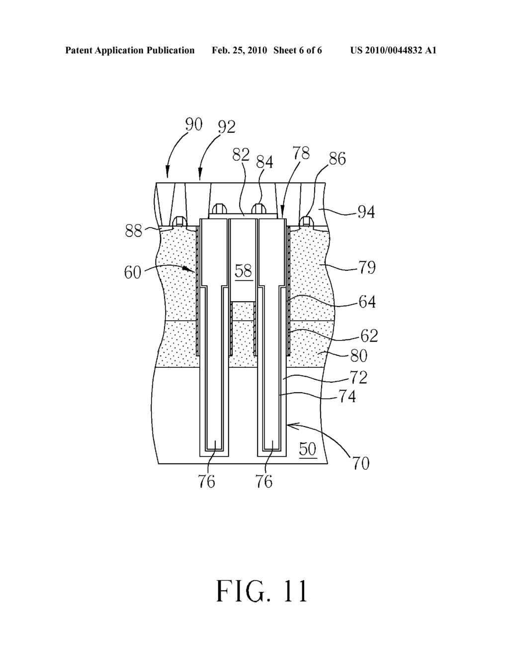 STRUCTURE OF TRENCH CAPACITOR AND METHOD FOR MANUFACTURING THE SAME - diagram, schematic, and image 07