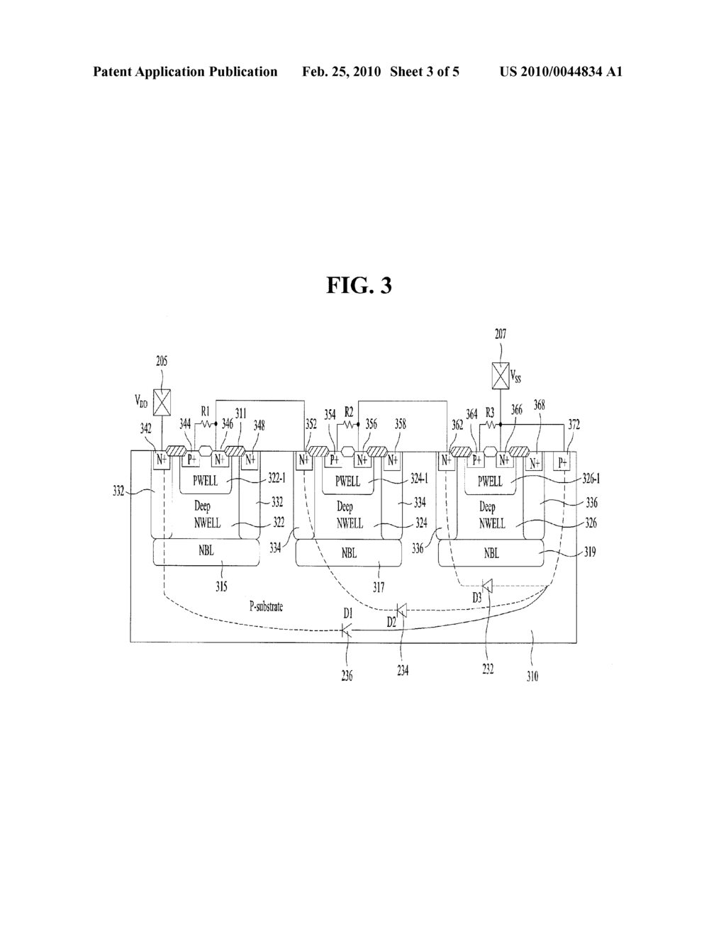 ELECTROSTATIC DISCHARGE PROTECTION CIRCUIT - diagram, schematic, and image 04