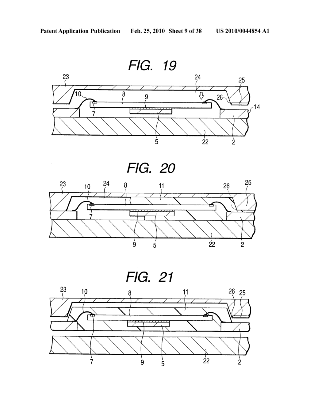 SEMICONDUCTOR DEVICE AND A METHOD OF MANUFACTURING THE SAME AND A MOUNTING STRUCTURE OF A SEMICONDUCTOR DEVICE - diagram, schematic, and image 10