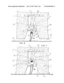 ANCHORING SYSTEM FOR ATTACHING A SHEET MATERIAL TO A MOULD-FORMED BODY AND MANUFACTURING METHOD THEREFOR diagram and image