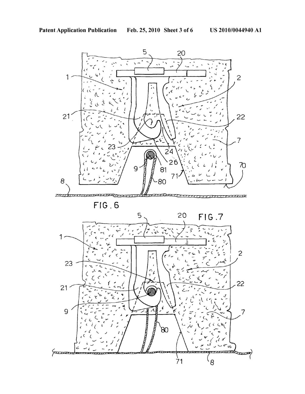 ANCHORING SYSTEM FOR ATTACHING A SHEET MATERIAL TO A MOULD-FORMED BODY AND MANUFACTURING METHOD THEREFOR - diagram, schematic, and image 04