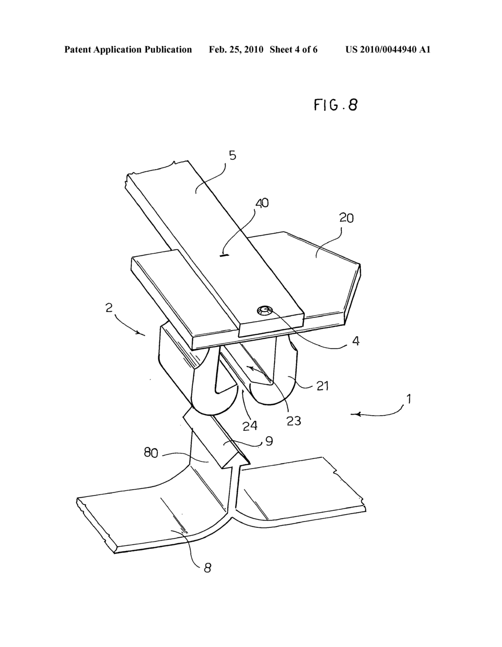 ANCHORING SYSTEM FOR ATTACHING A SHEET MATERIAL TO A MOULD-FORMED BODY AND MANUFACTURING METHOD THEREFOR - diagram, schematic, and image 05