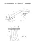 ANCHORING SYSTEM FOR ATTACHING A SHEET MATERIAL TO A MOULD-FORMED BODY AND MANUFACTURING METHOD THEREFOR diagram and image