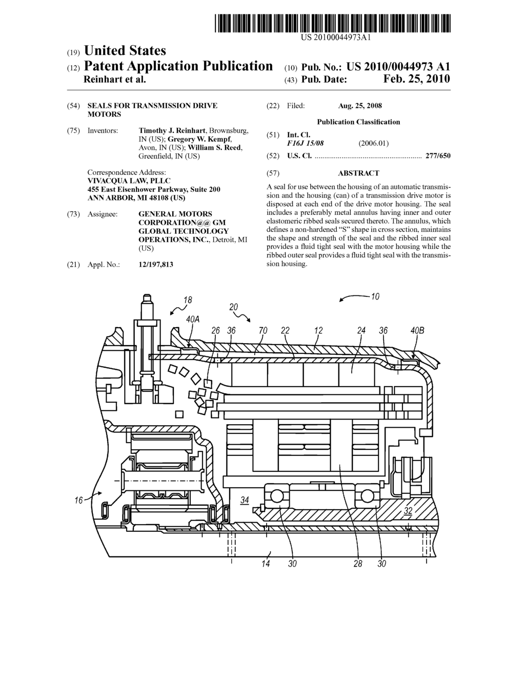 SEALS FOR TRANSMISSION DRIVE MOTORS - diagram, schematic, and image 01