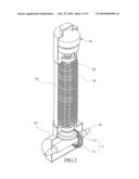 Spring-based Mechanism for Saving Labor of a Bicycle Rider diagram and image