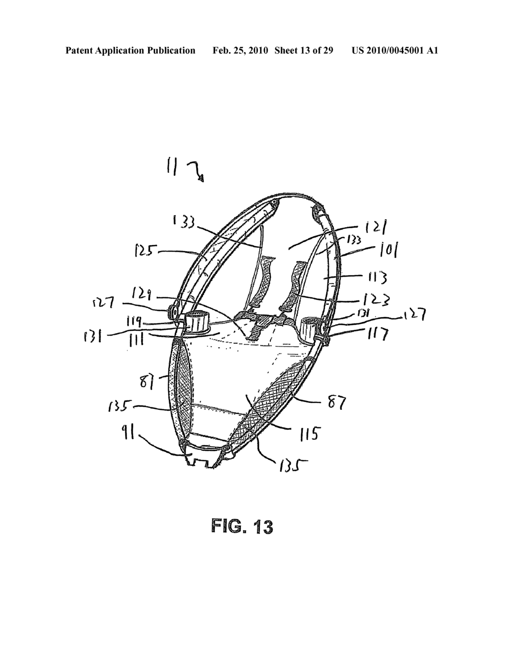 Collapsible Stroller - diagram, schematic, and image 14