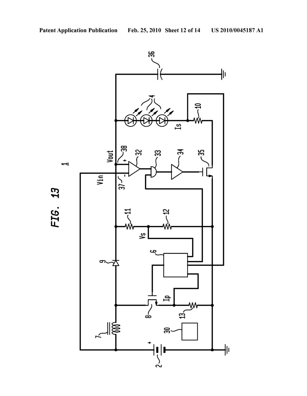 System and Method for Driving LED - diagram, schematic, and image 13