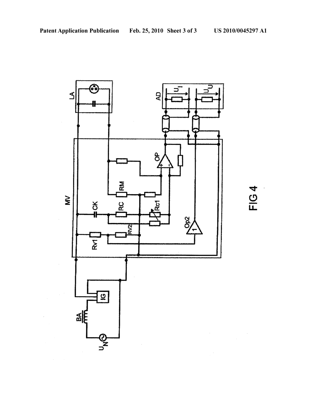 DEVICE FOR MEASURING THE CURRENT OF A DISCHARGE LAMP - diagram, schematic, and image 04