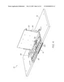 TEST STAGE FOR A CARRIER HAVING PRINTHEAD INTEGRATED CIRCUITRY THEREON diagram and image