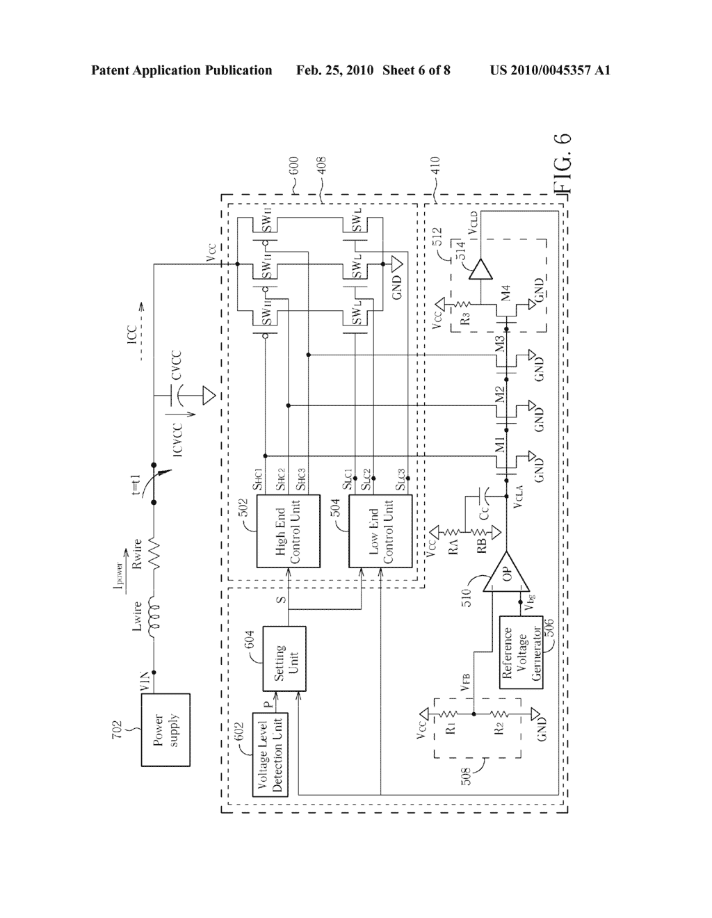 Clamp Circuit for Clamping Inrush Voltage Induced by Hot Plugging and Related Chip - diagram, schematic, and image 07