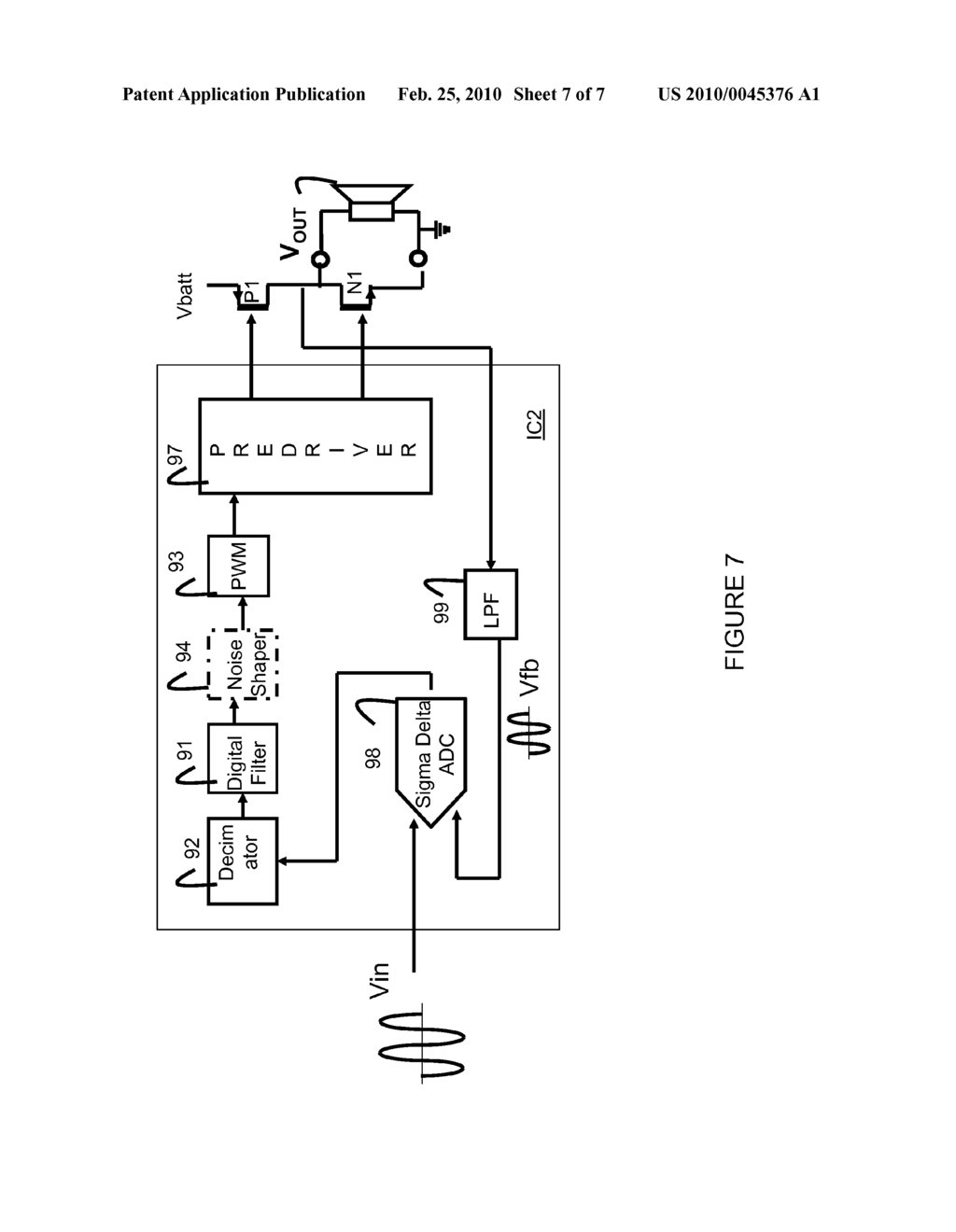 CLASS D AMPLIFIER CONTROL CIRCUIT AND METHOD - diagram, schematic, and image 08