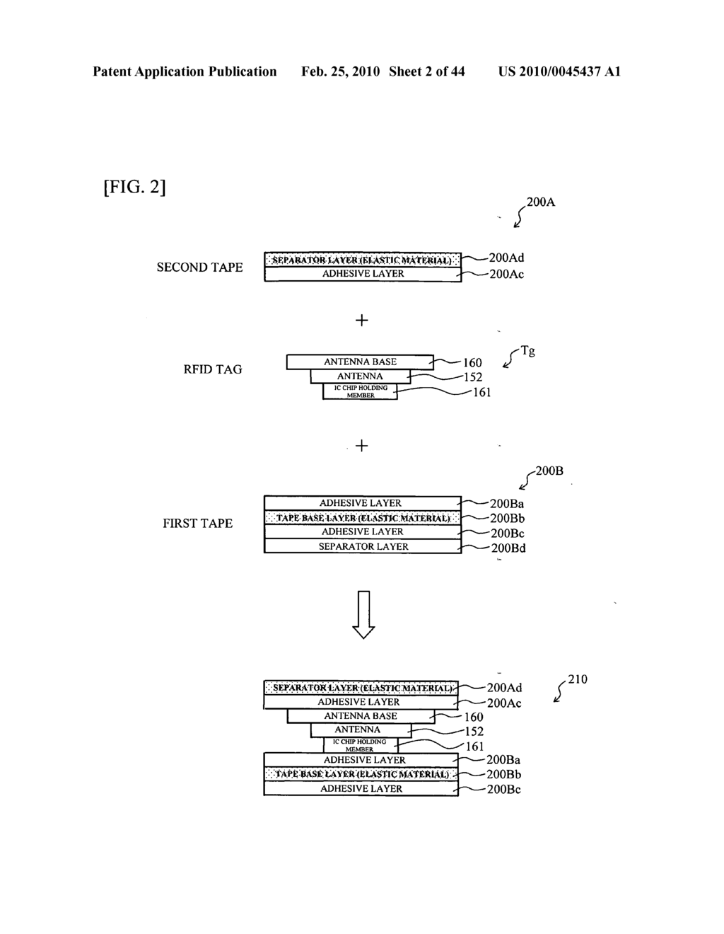 RFID tag supplying apparatus and tag tape roll - diagram, schematic, and image 03