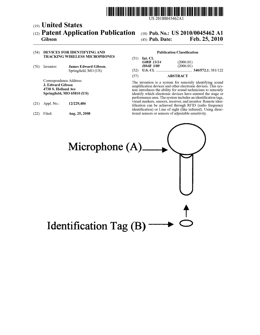 Devices for identifying and tracking wireless microphones - diagram, schematic, and image 01