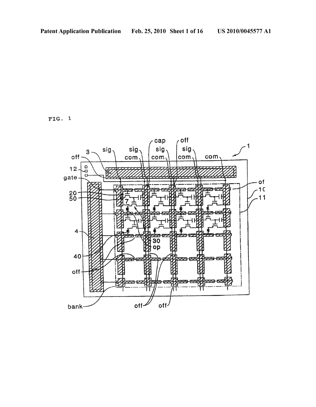 ACTIVE MATRIX DISPLAY DEVICE - diagram, schematic, and image 02