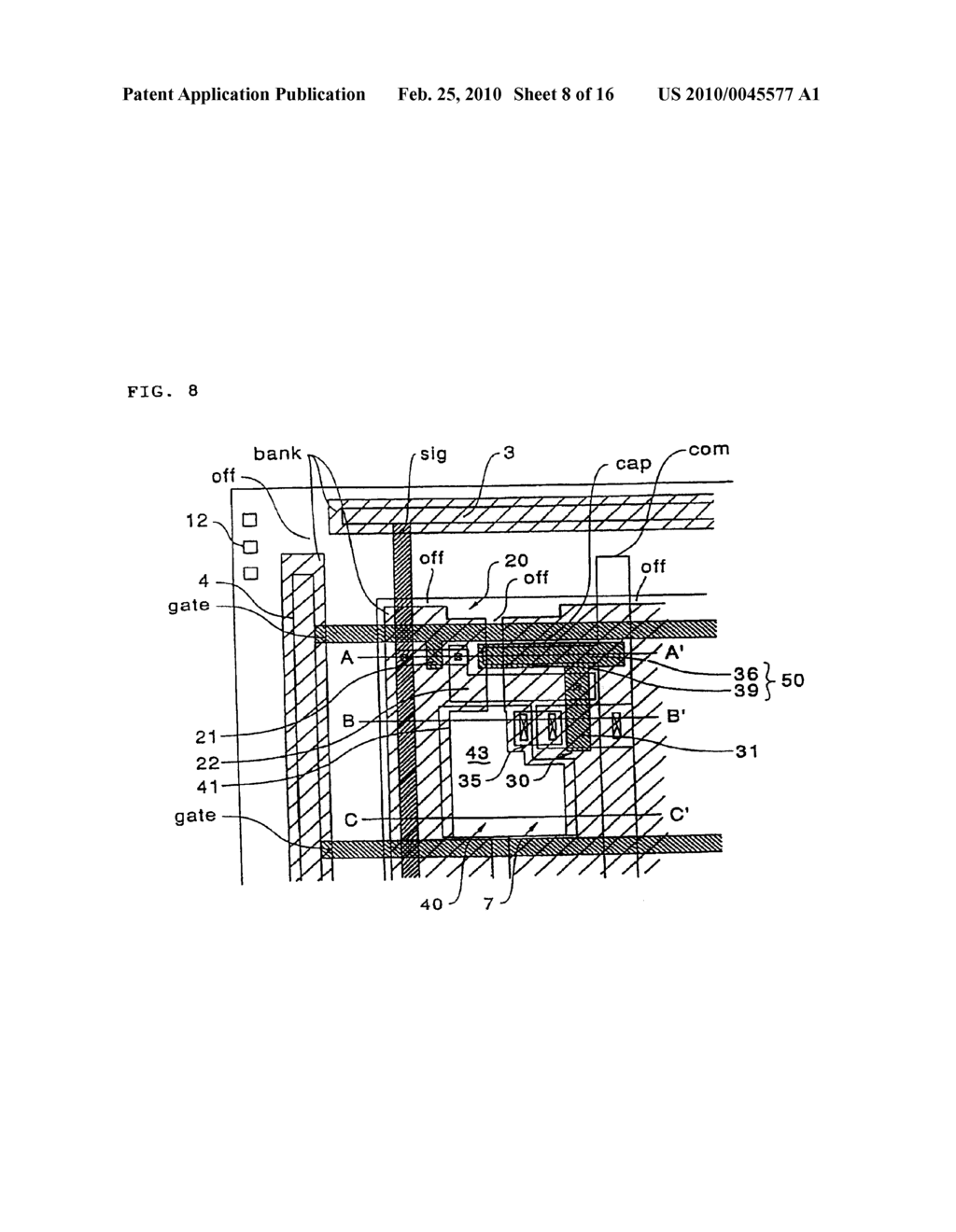 ACTIVE MATRIX DISPLAY DEVICE - diagram, schematic, and image 09