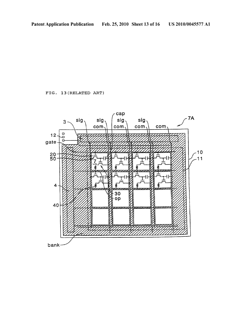 ACTIVE MATRIX DISPLAY DEVICE - diagram, schematic, and image 14