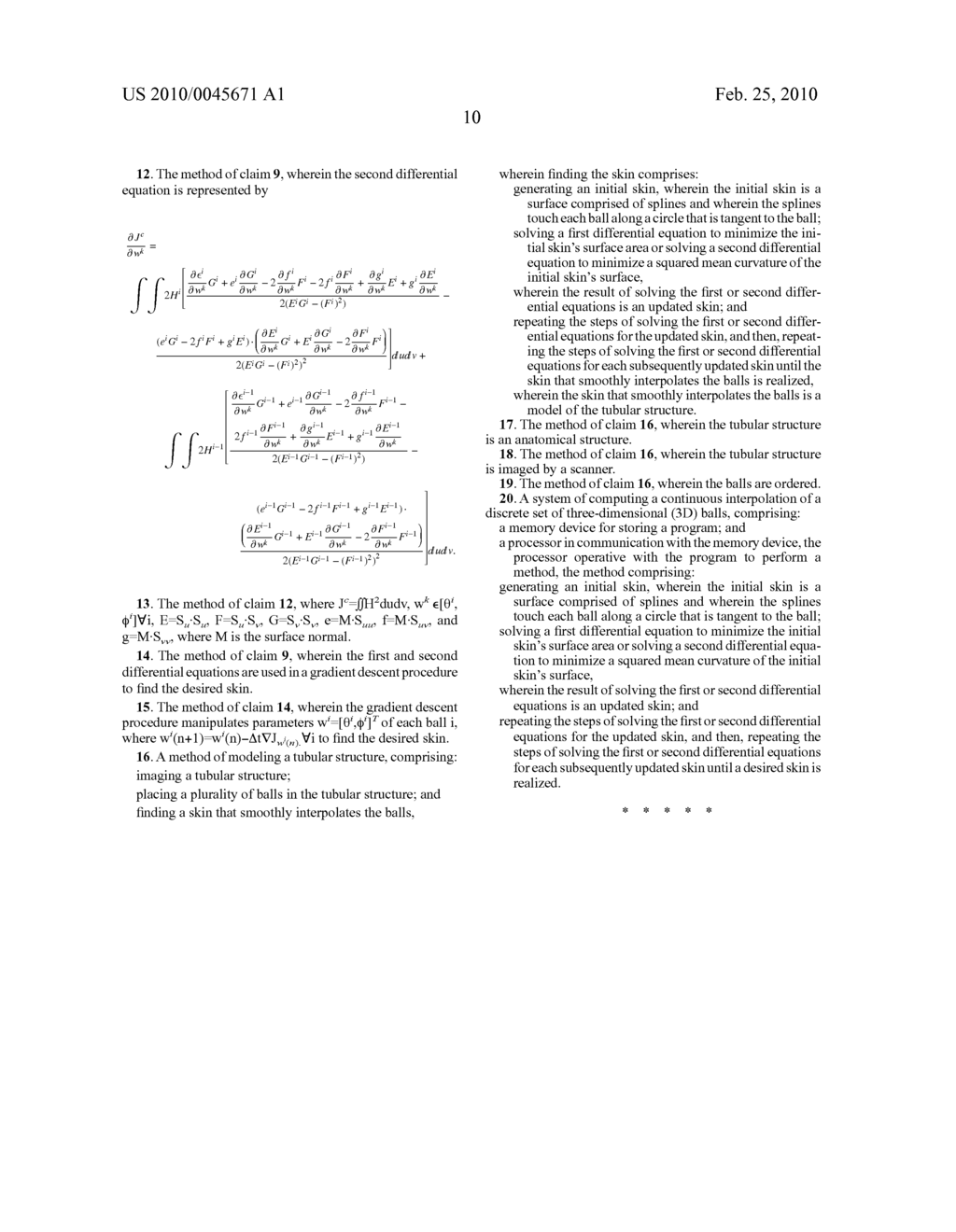 3D BALL SKINNING USING PARTIAL DIFFERENTIAL EQUATIONS FOR GENERATION OF SMOOTH TUBULAR SURFACES - diagram, schematic, and image 25