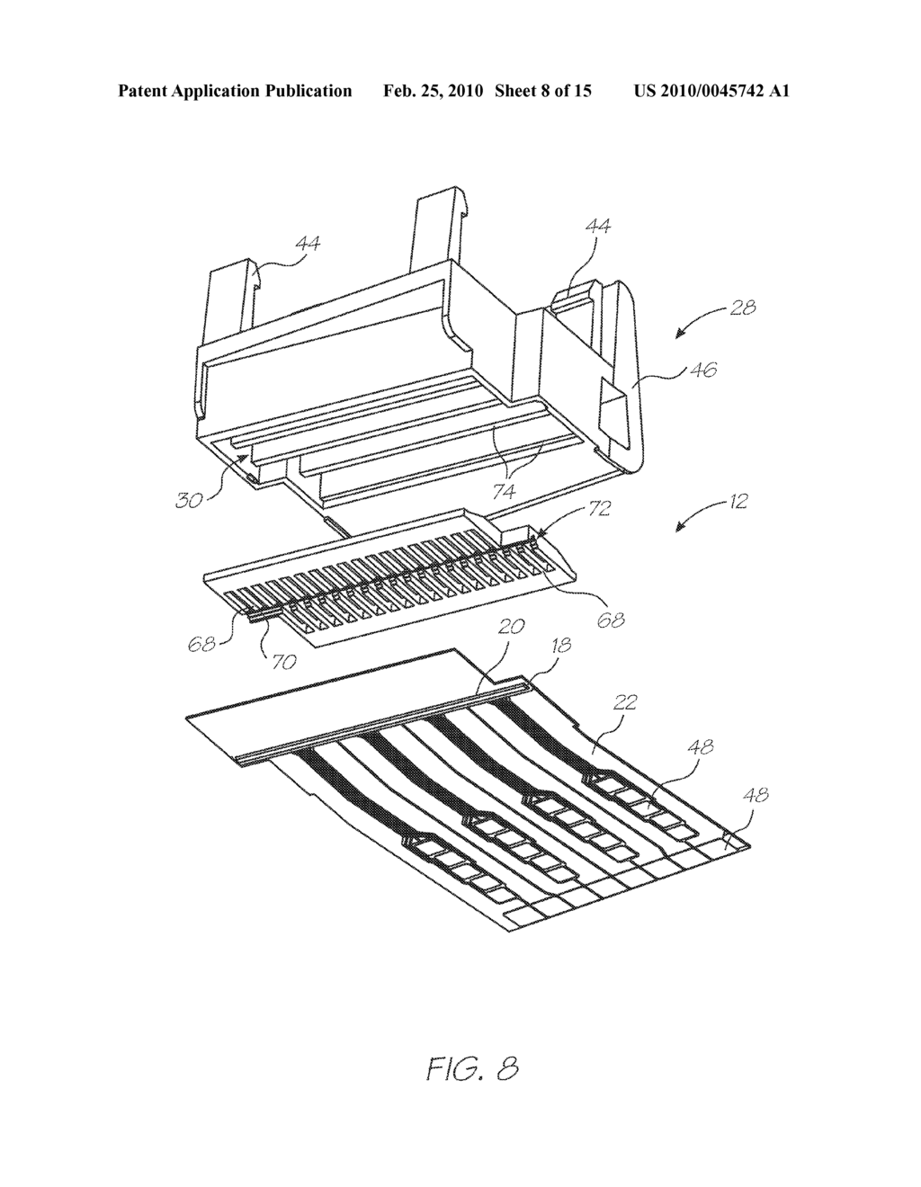 MODULAR PRINTHEAD ASSEMBLY WITH RELEASABLE PRINTHEAD MODULES - diagram, schematic, and image 09