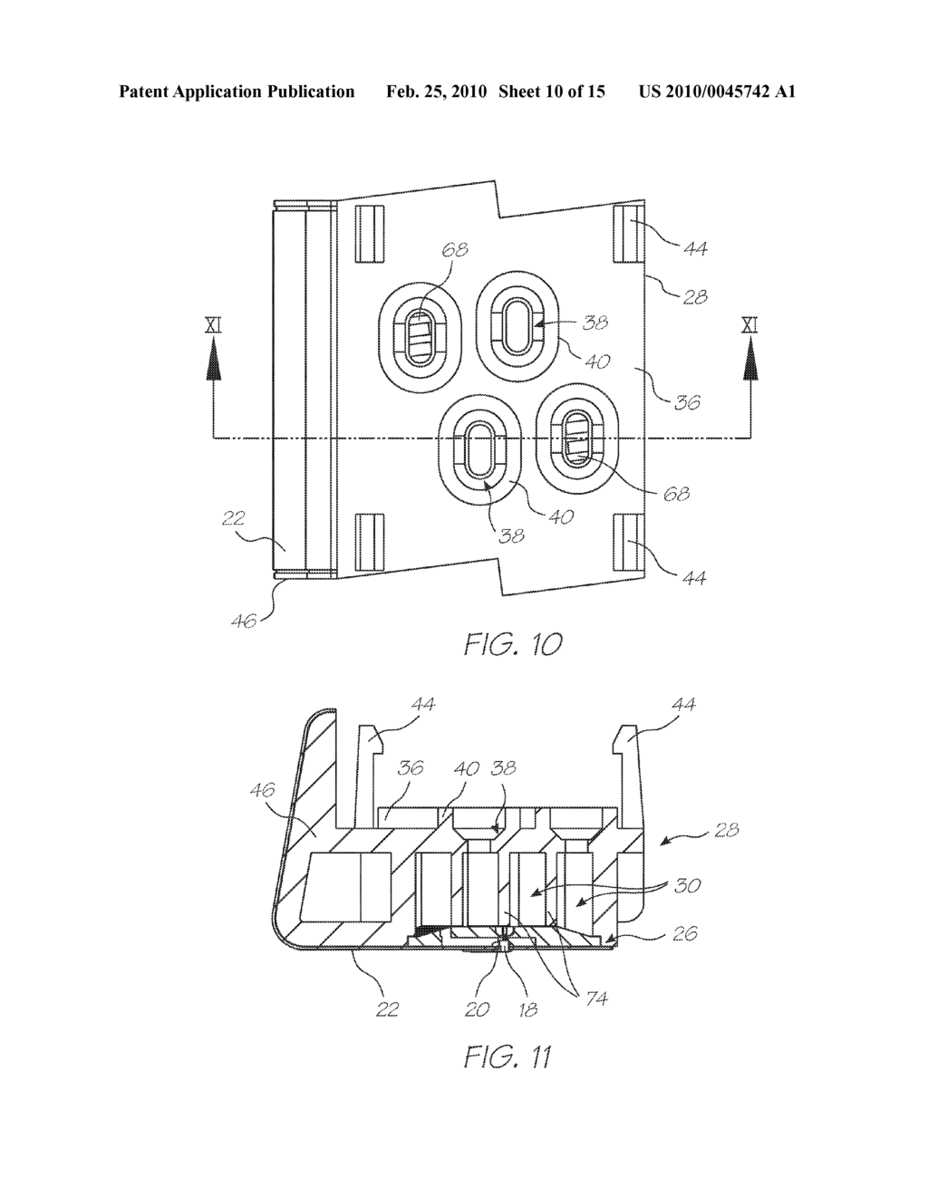 MODULAR PRINTHEAD ASSEMBLY WITH RELEASABLE PRINTHEAD MODULES - diagram, schematic, and image 11