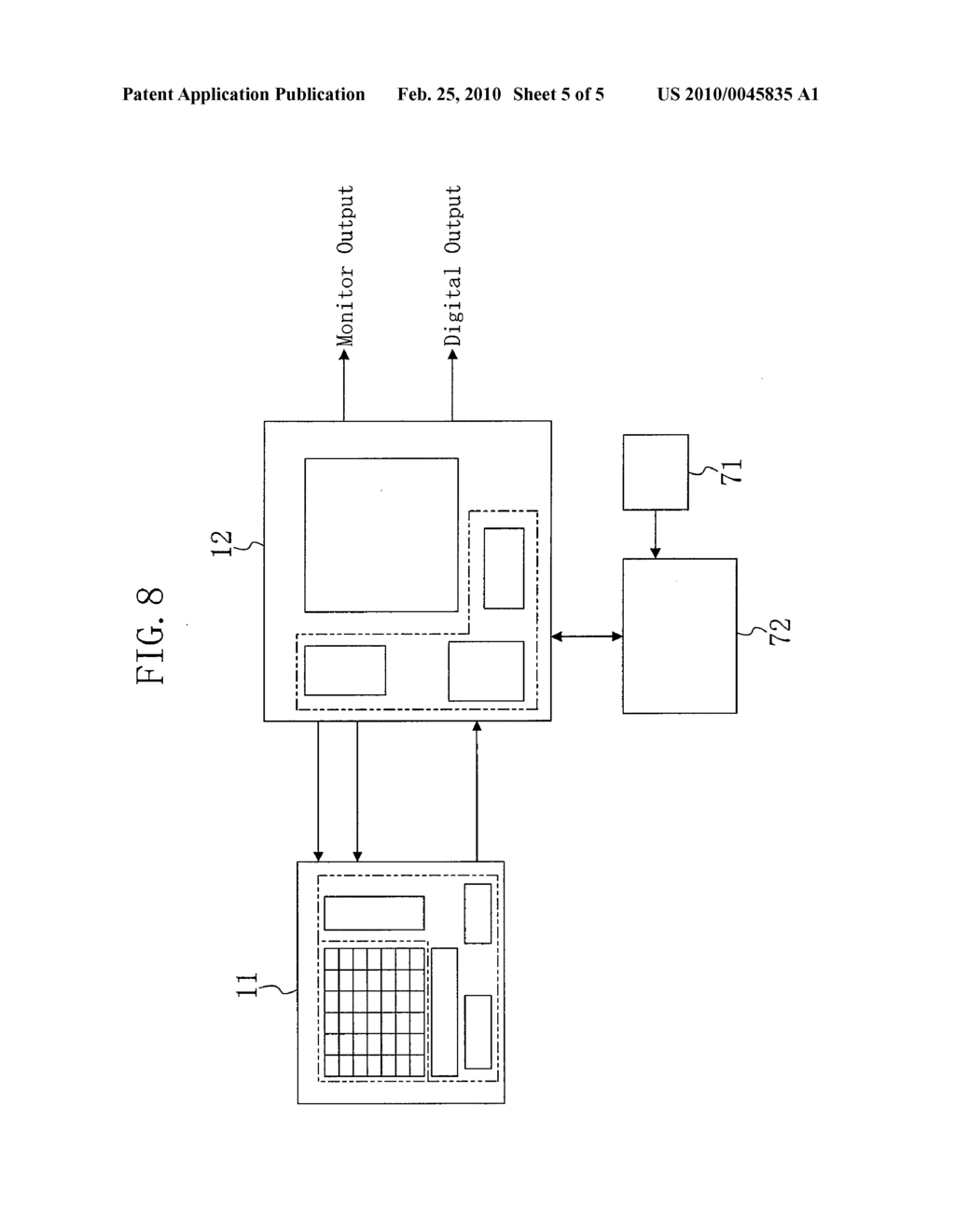 IMAGING DEVICE CHIP SET AND IMAGE PICKUP SYSTEM - diagram, schematic, and image 06