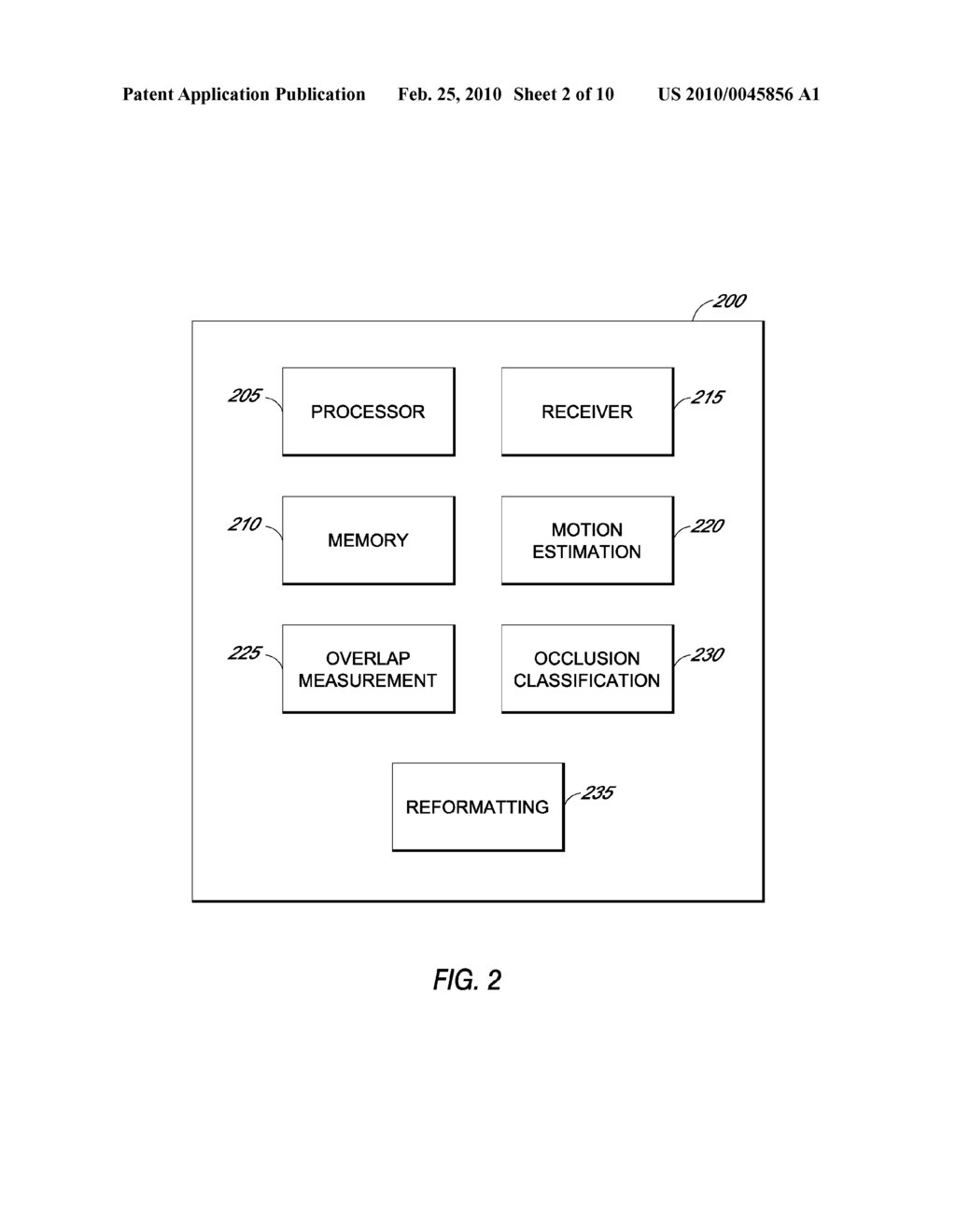 SYSTEM AND METHOD FOR REDUCING VISIBLE HALO IN DIGITAL VIDEO WITH DUAL MOTION ESTIMATION - diagram, schematic, and image 03