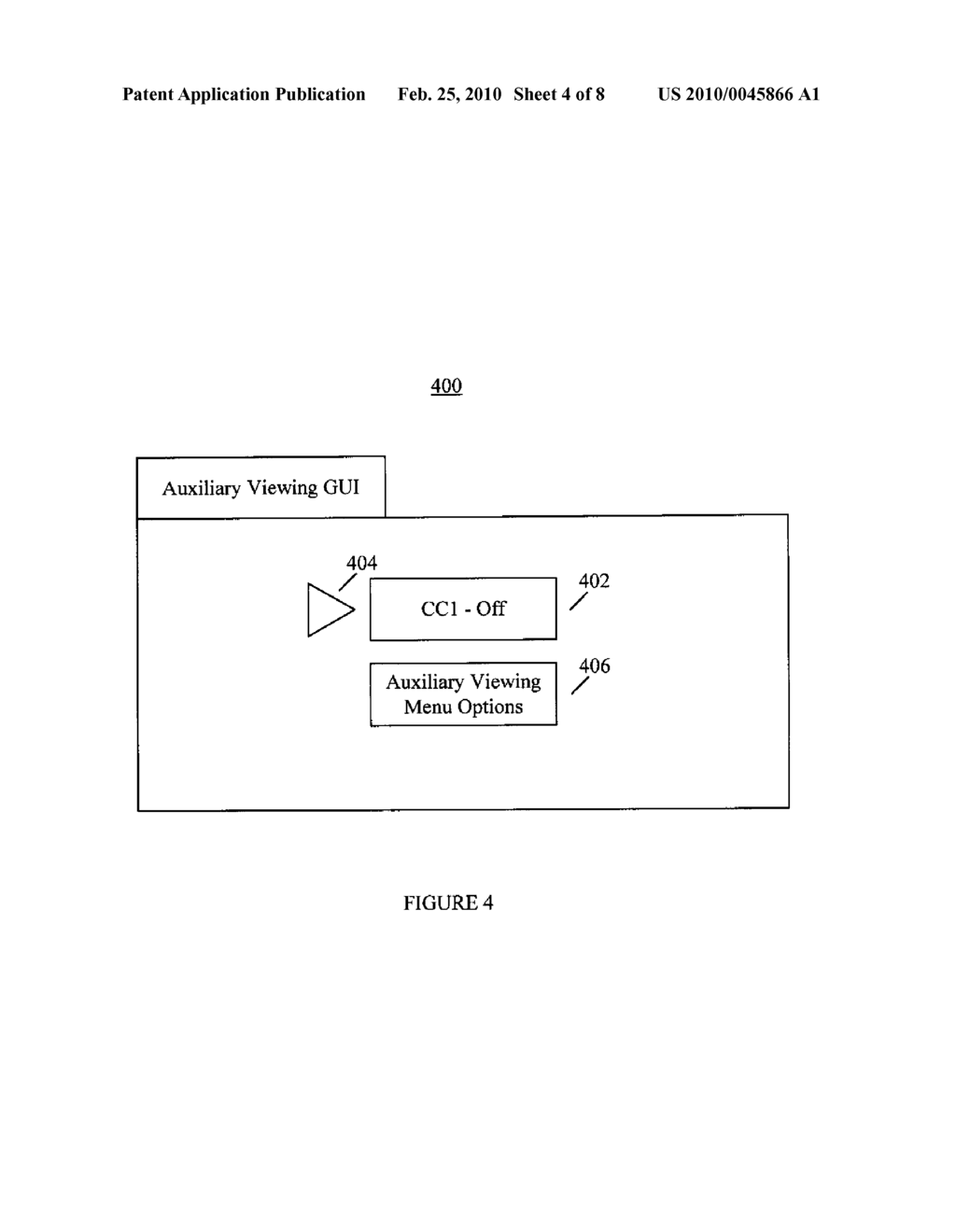 METHODS AND SYSTEMS FOR PROVIDING AUXILIARY VIEWING OPTIONS - diagram, schematic, and image 05