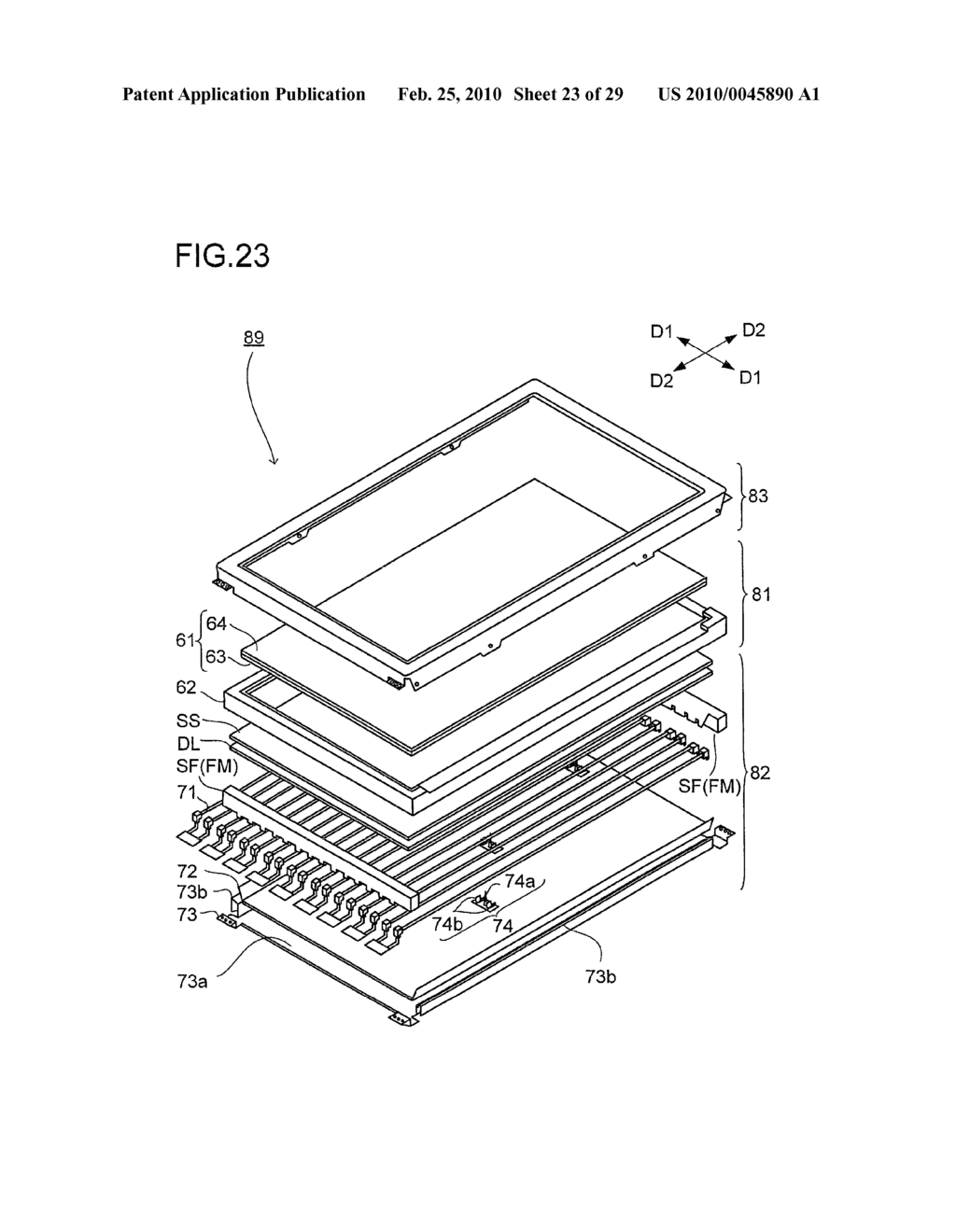 BACKLIGHT UNIT AND LIQUID CRYSTAL DISPLAY - diagram, schematic, and image 24