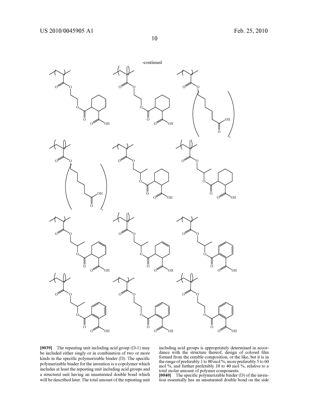 CURABLE COMPOSITION, COLOR FILTER, AND MANUFACTURING METHOD OF THE SAME - diagram, schematic, and image 11