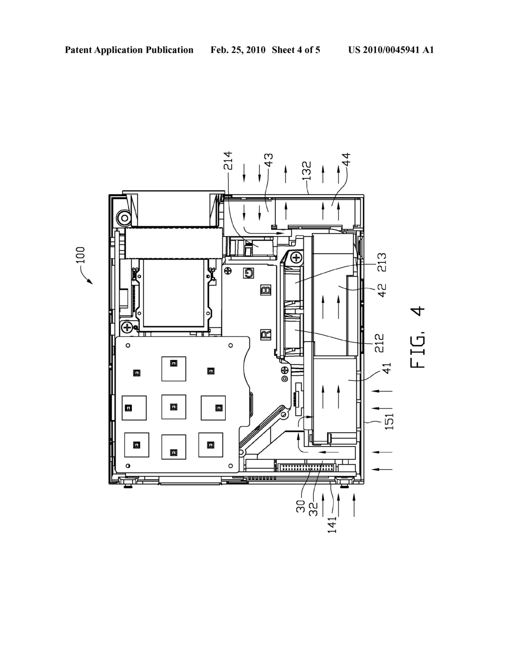 PROJECTOR WITH COOLING CONFIGURATION - diagram, schematic, and image 05