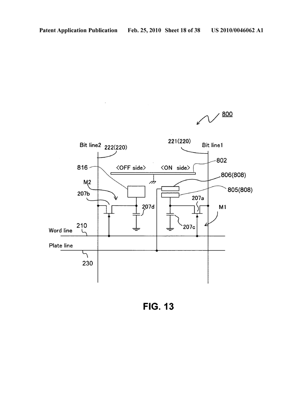 Mirror device and MEMS device comprising layered electrode - diagram, schematic, and image 19