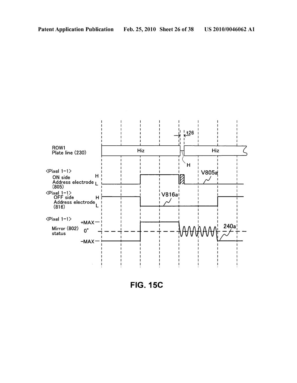 Mirror device and MEMS device comprising layered electrode - diagram, schematic, and image 27