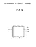 NOISE SHIELDING CASE AND SHIELDING STRUCTURE FOR ELECTRONIC PART diagram and image