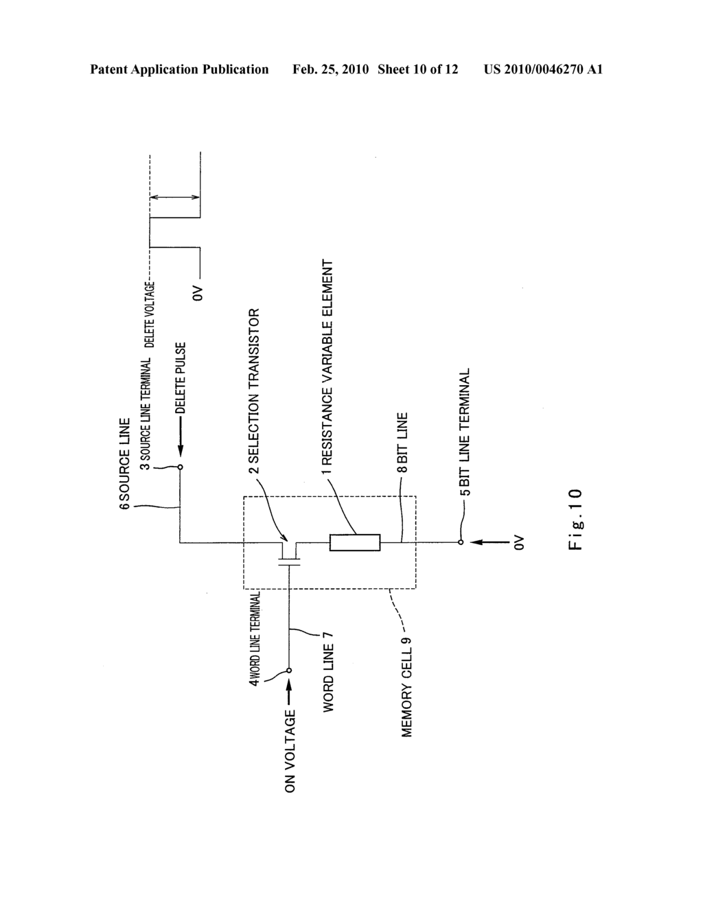 RESISTANCE VARIABLE MEMORY APPARATUS - diagram, schematic, and image 11