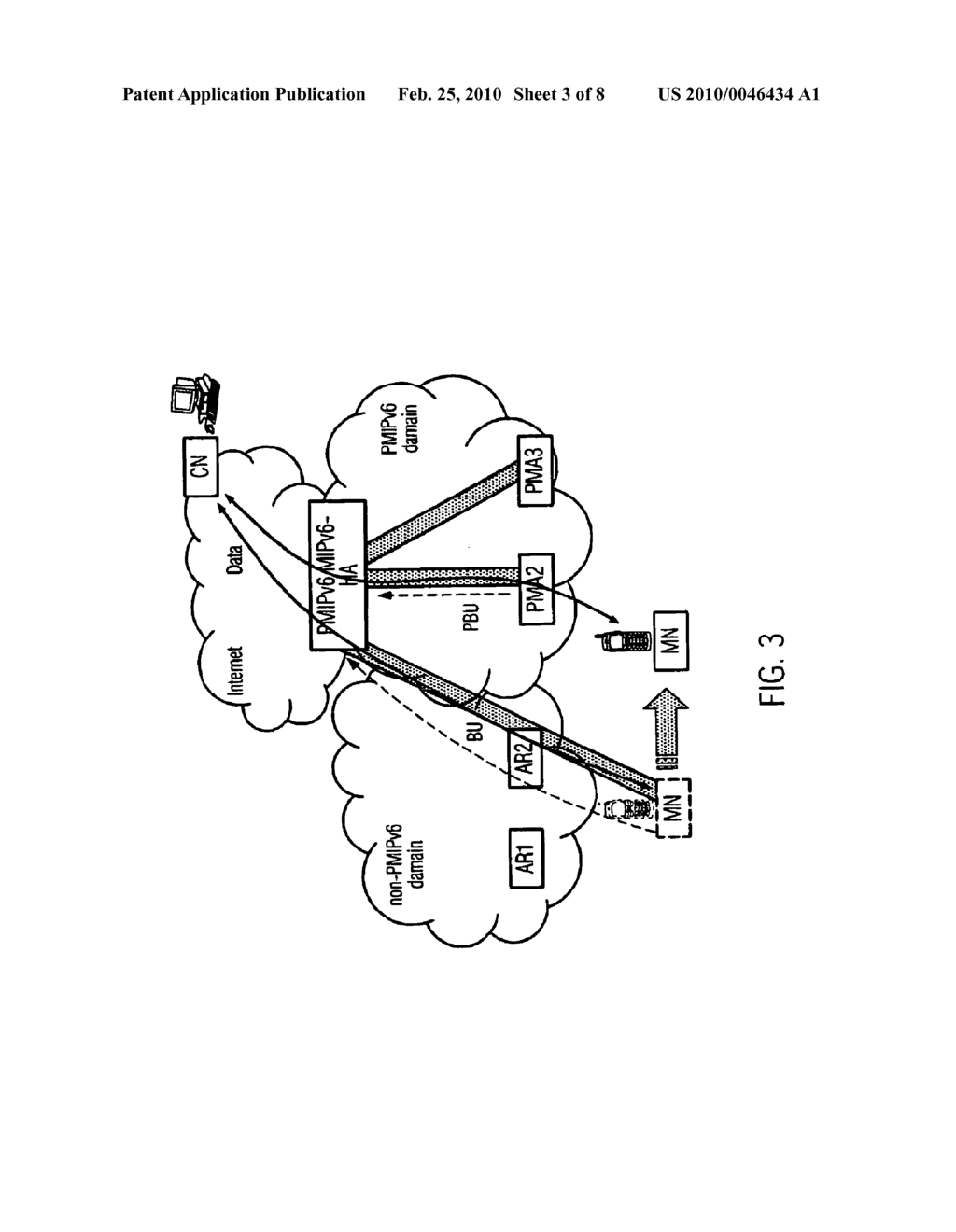 NETWORK-BASED AND HOST-BASED MOBILITY MANAGEMENT IN PACKET-BASED COMMUNICATION NETWORKS - diagram, schematic, and image 04