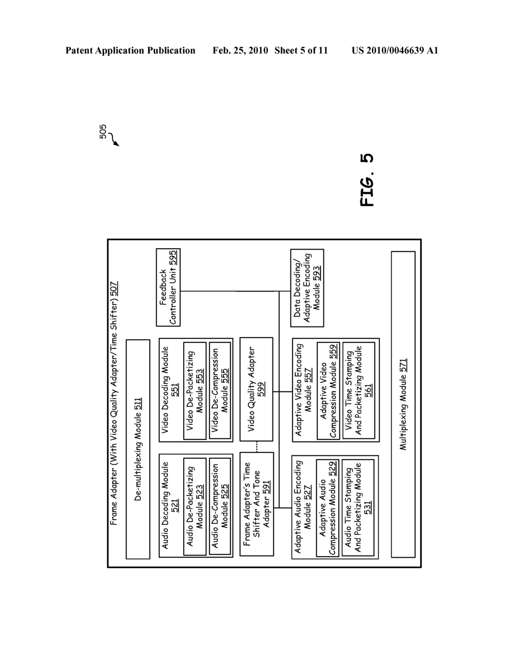 TIME SHIFT AND TONAL ADJUSTMENT TO SUPPORT VIDEO QUALITY ADAPTATION AND LOST FRAMES - diagram, schematic, and image 06