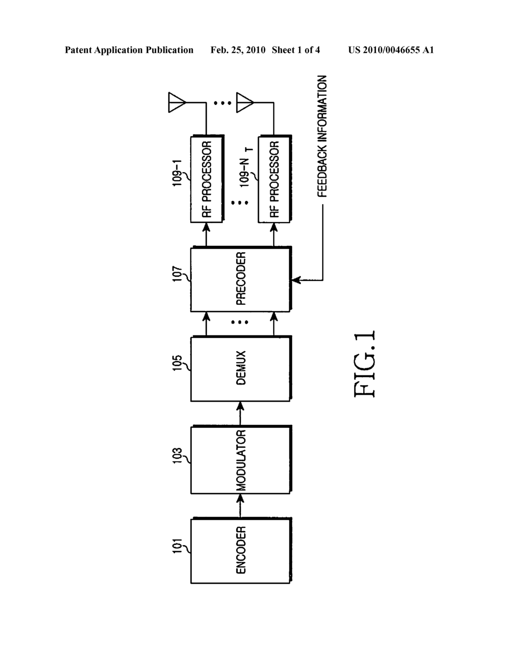 APPARATUS AND METHOD FOR TRANSMITTING AND RECEIVING IN A MULTI-ANTENNA SYSTEM - diagram, schematic, and image 02