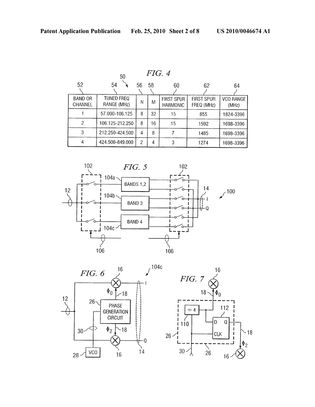 System and Method for Frequency Translation With Harmonic Suppression Using Mixer Stages - diagram, schematic, and image 03