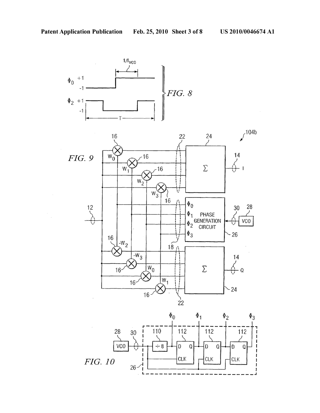 System and Method for Frequency Translation With Harmonic Suppression Using Mixer Stages - diagram, schematic, and image 04